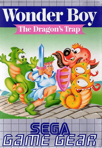 Wonder Boy III the Dragon's Trap box art for Sega Game Gear